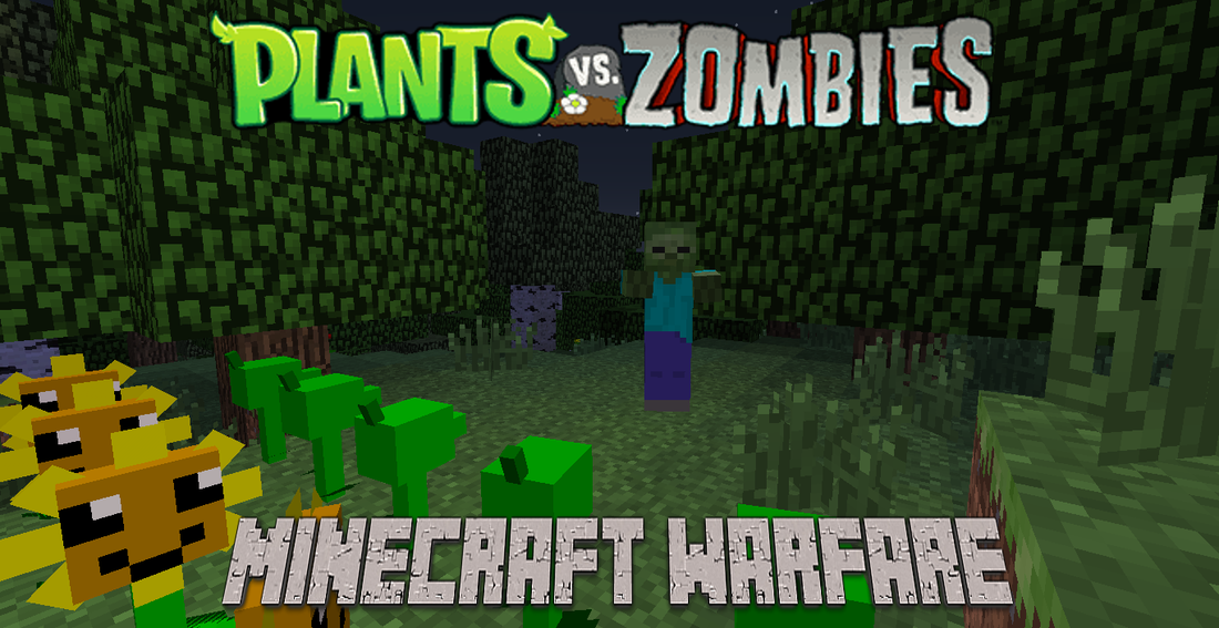 Скачать майнкрафт с модом plants vs zombies